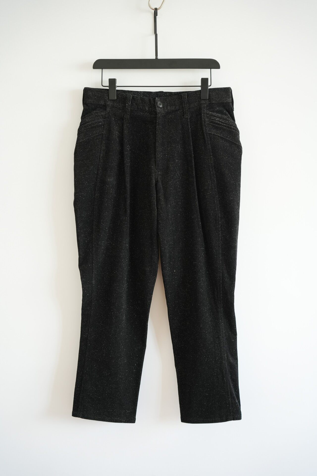 Yohji Yamamoto 13AW Glitter Zip Trousers