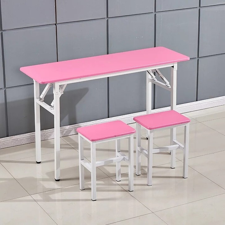 新款折叠桌美甲桌简易会议培训长方形桌子写字画画桌户外摆摊桌子