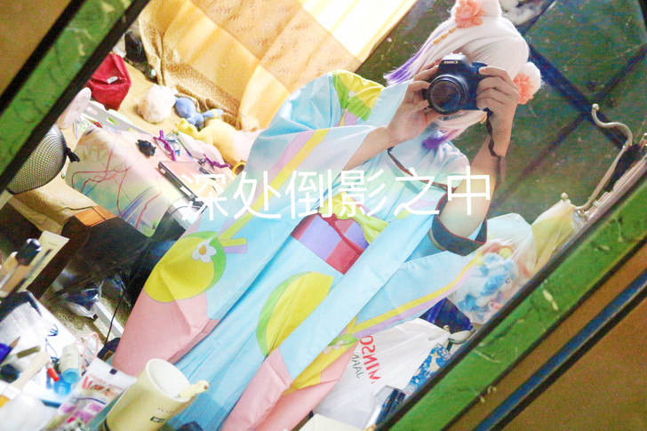 小林家的龙女仆浴衣康娜和服cosplay服