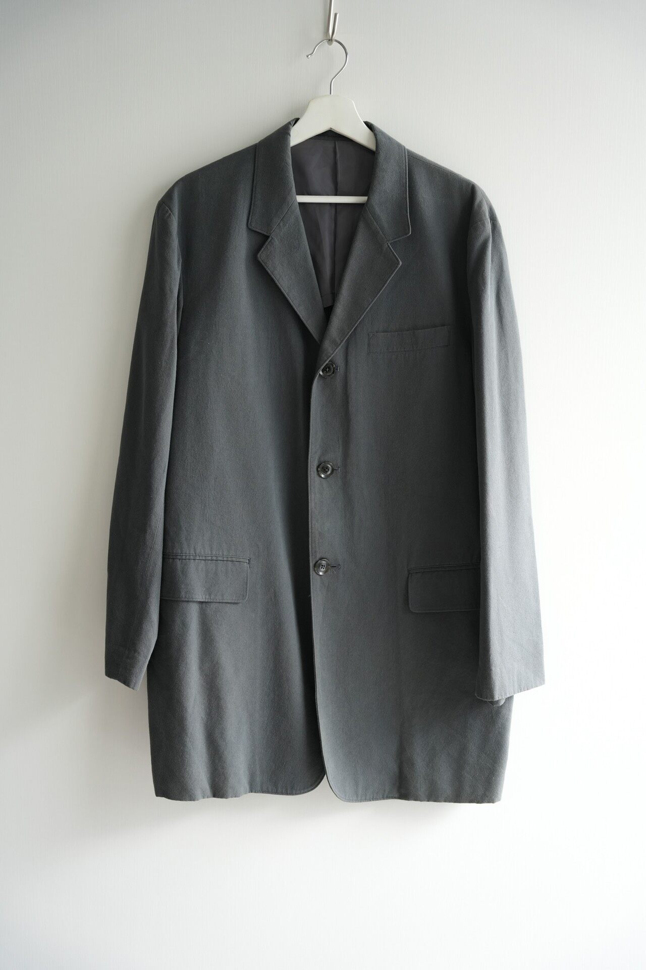 Yohji Yamamoto 01ss Haze Blue Long Suit