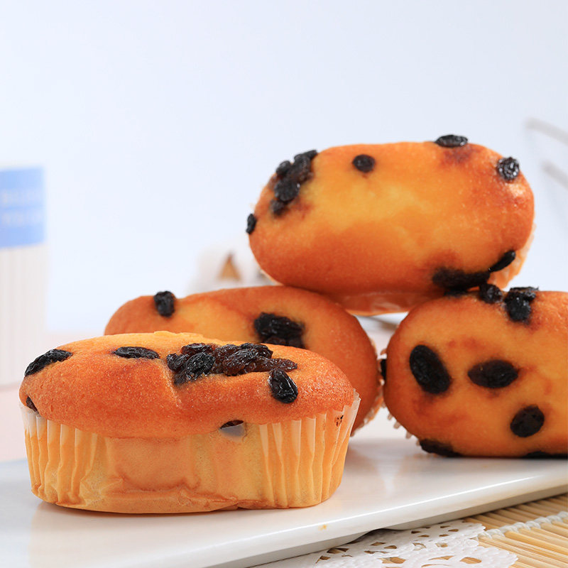 依品居提子小蛋糕 营养早餐网红零食办公室小点心下午茶充饥整箱