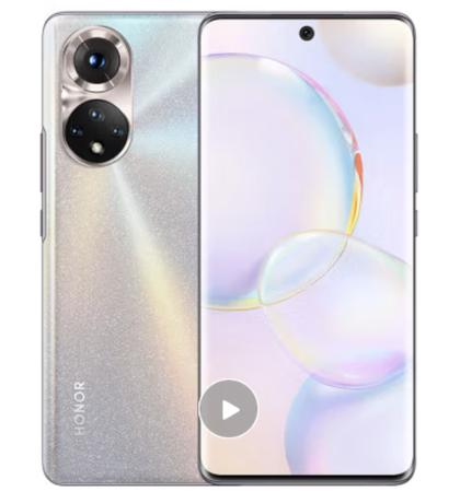 1台全新荣耀50pro(8gb 256gb)初雪水晶