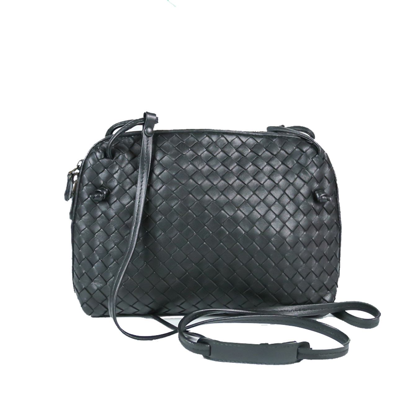 [9.5新]葆蝶家bv男士全皮单肩斜挎包bpb2003008市场参考价12000元