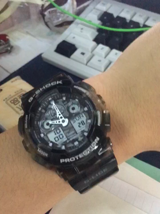 GshockGA100运动防震手表