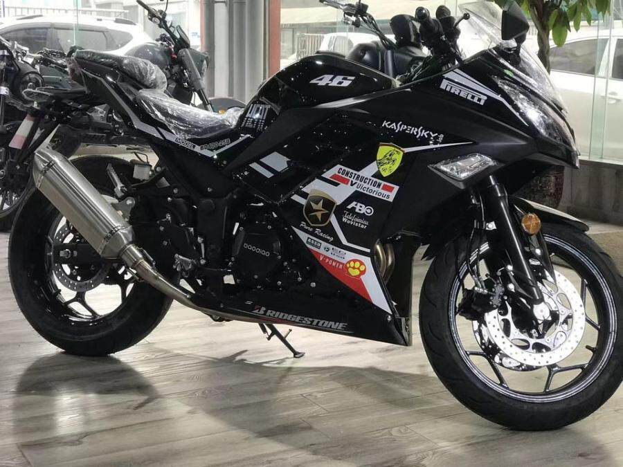 资产处置摩托车新车小忍者400cc户网络拍卖公告