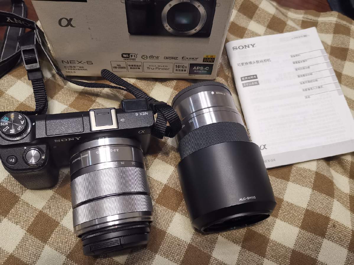 索尼单电NEX6双头套相机