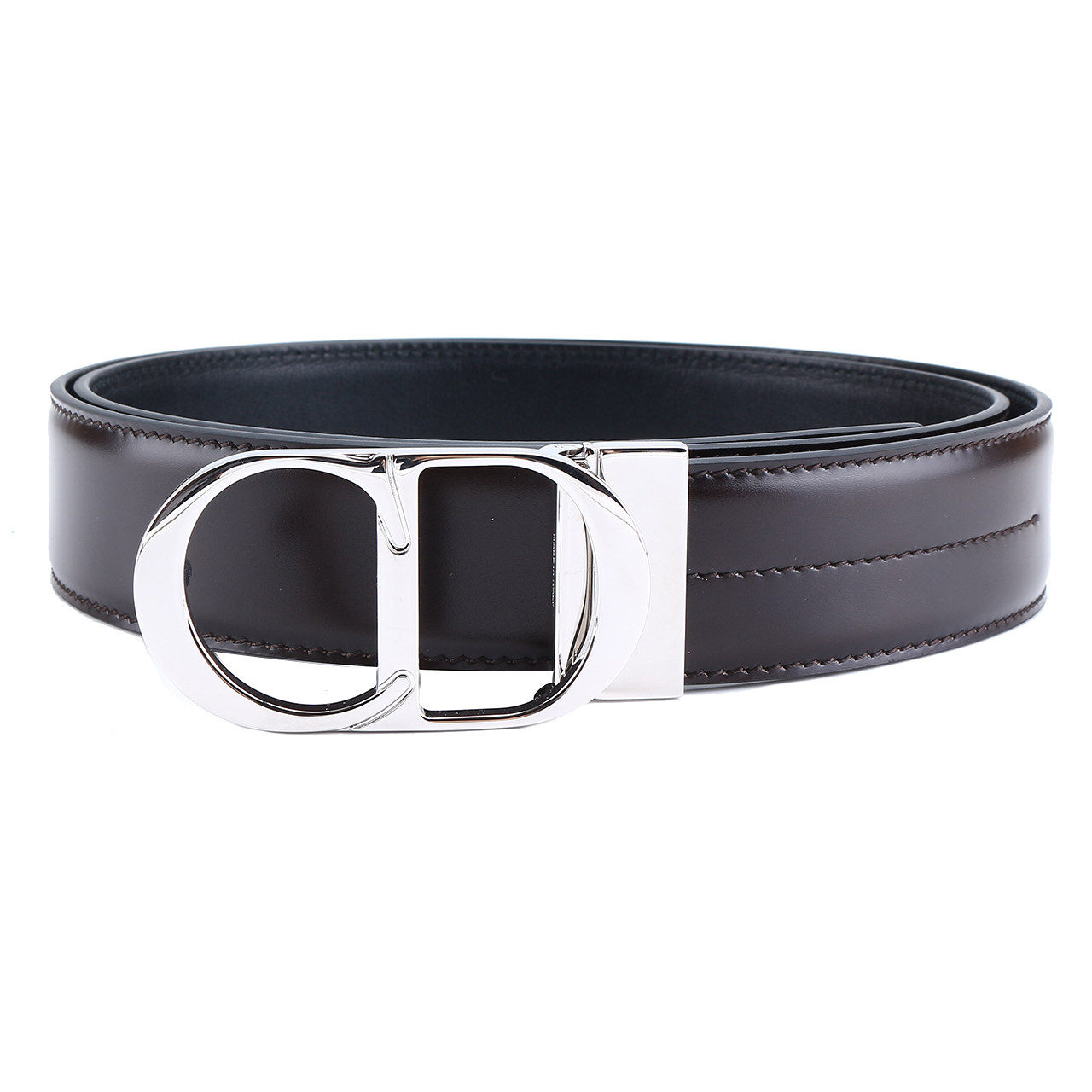 [9.9新]未使用迪奥dior银头100cm长皮带cy90113008