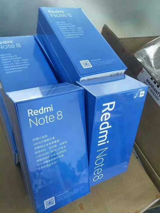 红米RedmiNOTE8梦幻蓝6+128GB