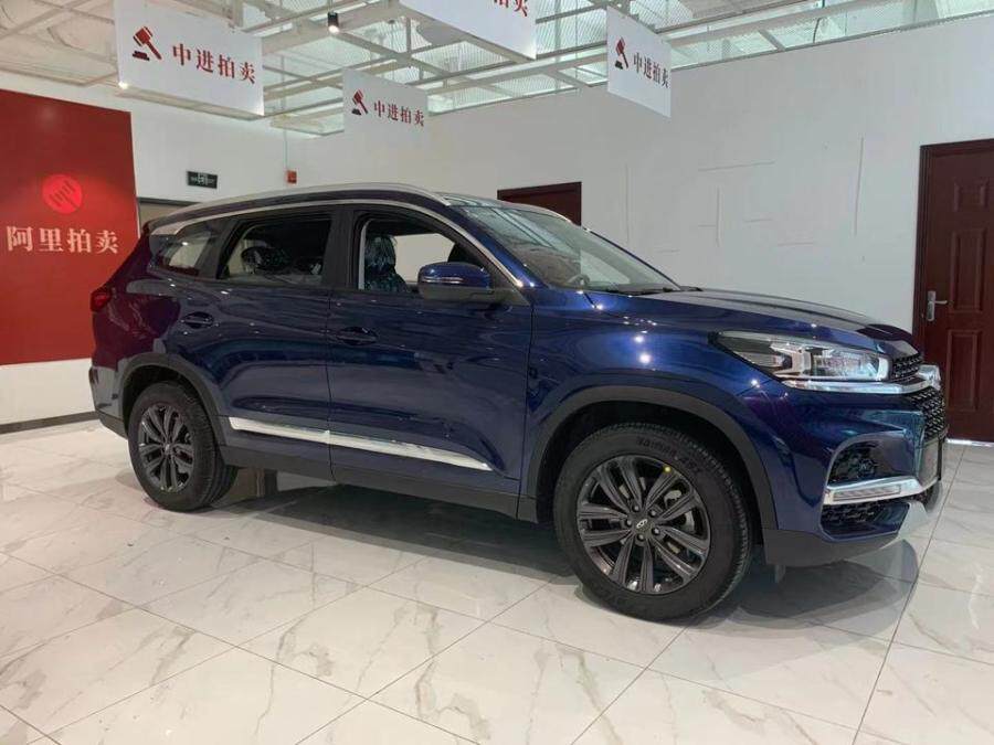 新车奇瑞瑞虎8七座自动挡9号网络拍卖公告