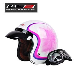 个性复古半盔 玻璃钢纤维时尚哈雷太子摩托车头盔冬盔男女款