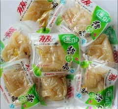 重庆特产 有友迷你猪皮晶2500g泡椒肉制品猪肉皮独立小包零食批发
