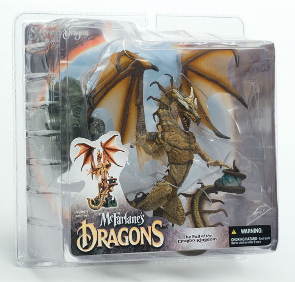 热血玩具模型手办麦克法兰龙系列系列龙之国度魔法潮玩盲盒