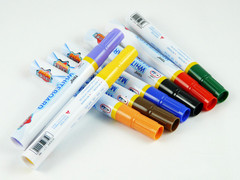 正品 TOYO/东洋 WB528 彩色白板笔套装 8色 可擦 圆头可擦画板笔