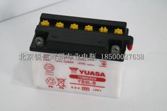 汤浅/YUASA摩托车蓄电池/电瓶YB6L-B本田125太子12V6AH原厂配套