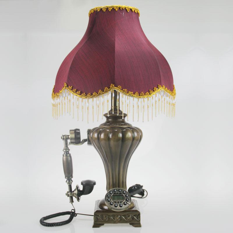 Dickdenton欧式树脂工艺品台灯仿古一体机家居饰品田园台灯电话|msdalam kategori kehidupan elektrik, Telefon (yg dijalin dgn tali/tanpa kord/rangkaian) - dari Buy2taobao.com untuk memberikan perkhidmatan ejen Taobao profesional membeli