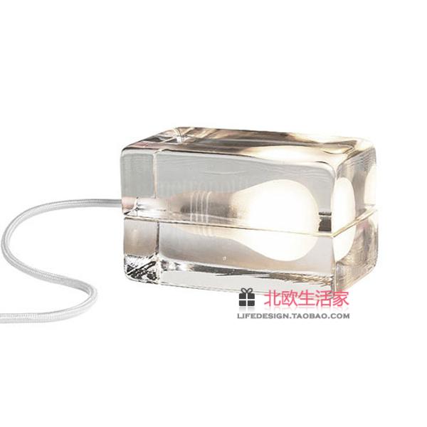 瑞典Design House Block Lamp 创意冰块灯1260 黑/白/红线可选在类目 节庆用品/礼品, 装饰灯中 - 来自Buy2taobao.com提供专业的淘宝代购服务