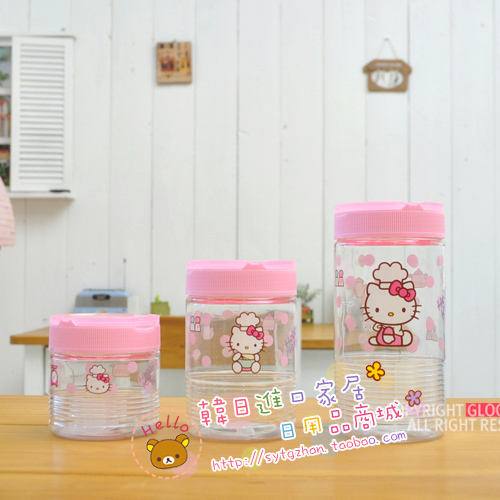 韩国进口 Hello Kitty 凯蒂猫 调料瓶 调料罐 调味瓶 密封储物在类目 厨房/烹饪用具, 厨用小工具/厨房储物, 储物瓶罐/厨房储物器皿, 调味瓶罐中 - 来自Buy2taobao.com提供专业的淘宝代购服务