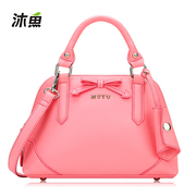 MU-fresh fish bow handbag candy bag 2015 summer flow diagonal small bags Tote Women''s shell Pack