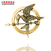 Smiling Korean rhinestones brooch hunger games women''s high-end jewelry brooch pin clasp 8012