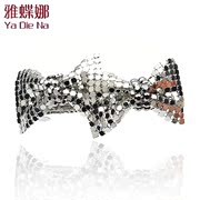 Ya na rhinestone Butterfly first clip female headgear clip made by the Korean version of the top clamp spring clamp horizontal clamp