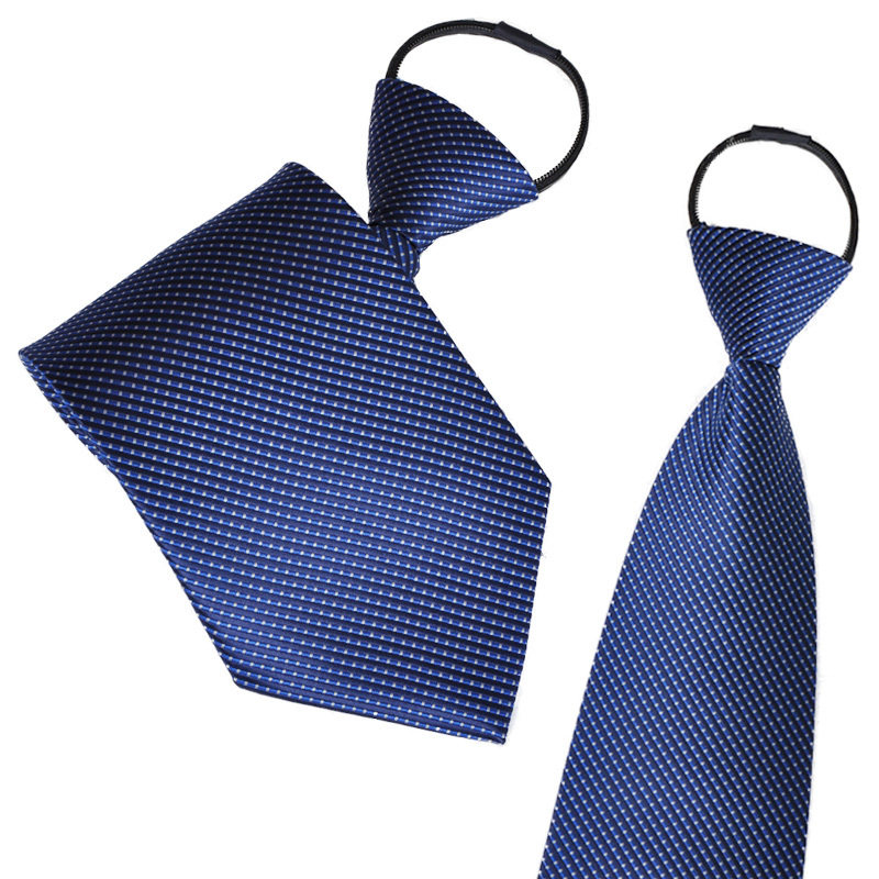 正装商务拉链领带男女易拉得领带易拉得领带口碑好店