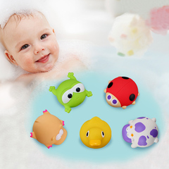 贝乐豆婴儿戏水玩具宝宝洗澡玩具海洋喷水花洒游泳玩水上玩具喷水