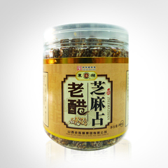 东湖老醋芝麻占桶装200g山西特产小吃零食品