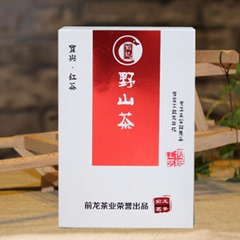 前龙茶叶 2016春茶 珍稀野山茶 精品红茶200克 环保纸盒包装