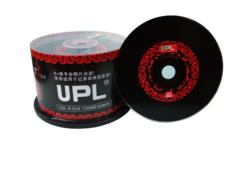 正品UPL优派乐 双面黑胶CDR U-035 桶装空白刻录光盘