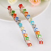 DIY fashion jewelry fashion jewelry accessory hairpin Crystal handmade beaded trim clip top clip Kit