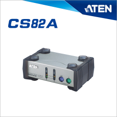 空运包邮！ATEN宏正 CS82A 2端口PS/2 KVM多电脑切换器