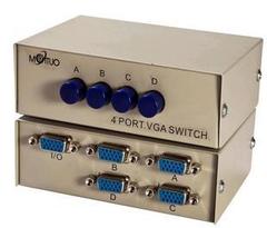 迈拓 MT-15-4C VGA切换器 手动 四台主机共用一台显示器