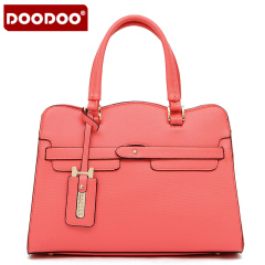 2015 European fashion big OL doodoo bag handbag business Crossbody bags solid color stereotypes Pack hard Pack