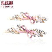 Mail ya na wafer of diamond crystal clip bangs clip Clip hairpin hair accessories ZX66