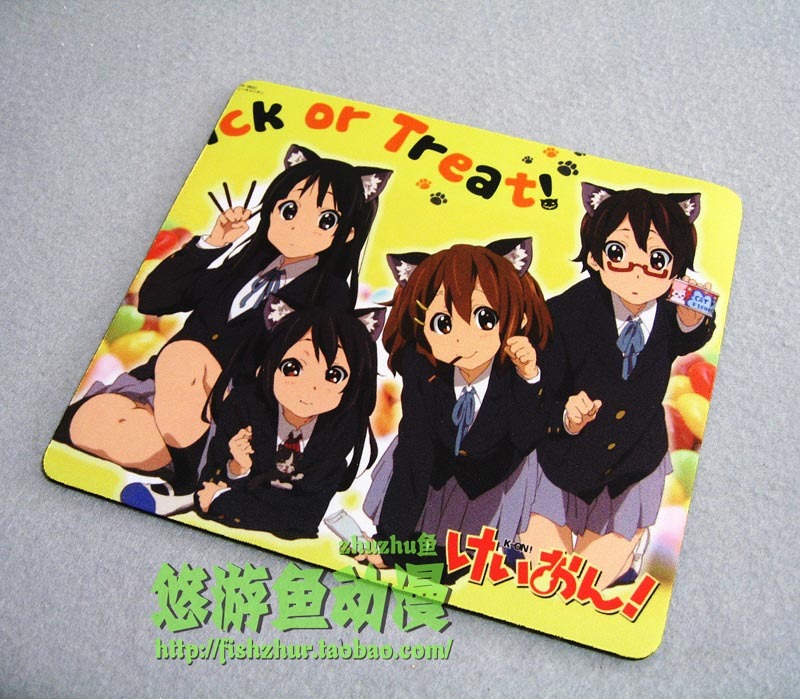 K-ON!轻音少女鼠标垫 加厚型鼠标垫 电脑周边在类目 模玩/动漫/周边/cos/桌游, 卡通/动漫周边, 动漫3C周边/数码电器中 - 来自Buy2taobao.com提供专业的淘宝代购服务