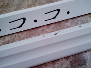 集成吊顶铝扣板加厚型材亚白u型收边角线装饰条全国包邮提供安装