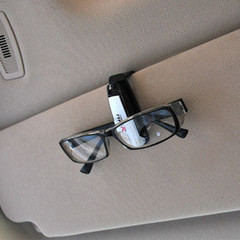 包邮 汽车用品饰品眼镜架 票据夹 眼镜夹车内精品 车饰多用眼镜夹