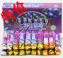 大兴安岭东北特产天然野生蓝莓软糖原汁Q糖果零食特价