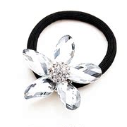 Package mail smiling Korea jewelry flowers Crystal rhinestone hair clip hairpin rhinestone clip hair ACC women