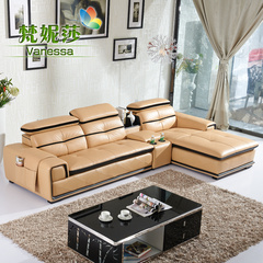 梵妮莎 品牌直销 真皮沙发 现代简约 客厅组合 储物沙发 三包685