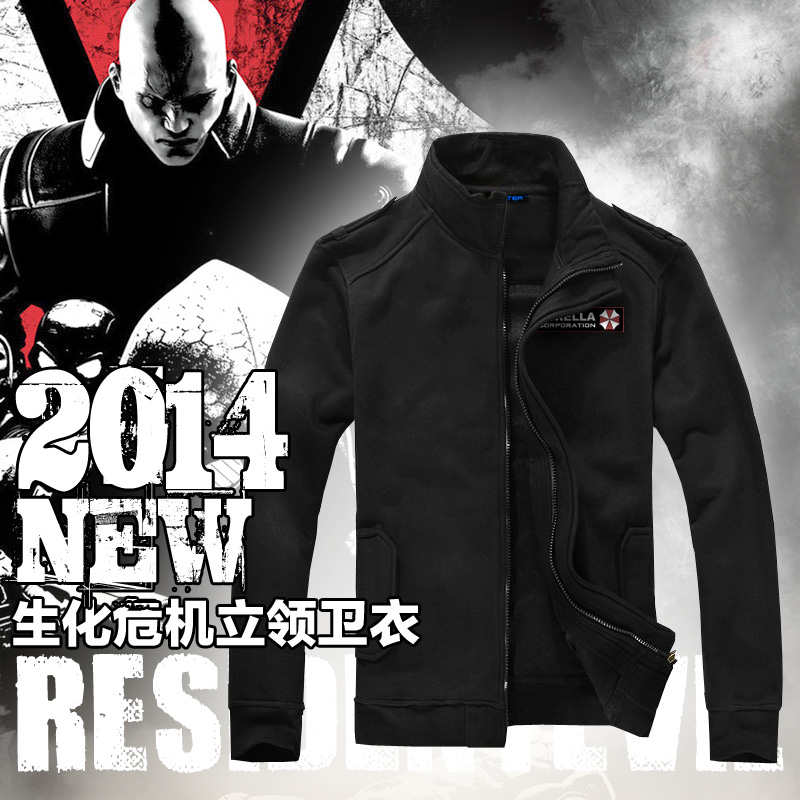 生化危机卫衣Resident Evil立领夹克纯棉春秋男款 游戏周边衣服|msdalam kategori Pakaian Lelaki, sweater - dari Buy2taobao.com untuk memberikan perkhidmatan ejen Taobao profesional membeli