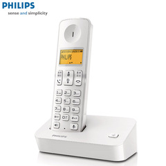 飞利浦 DCTG190 无绳电话 电话机 欧式纤薄机身 无线固定座机包邮