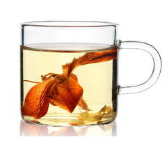 耐热玻璃茶杯 带把 品茗杯 咖啡杯 花茶杯 品茶杯 喝水杯80-120ml