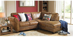 欧式美式北欧宜家皮革沙发复古客厅样板房沙发组合沙发可定制