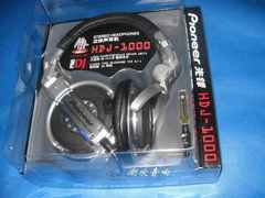 先锋 HDJ-1000  专业级监听耳机 DJ专用 原装行货