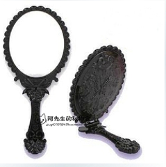 韩国进口 安娜风格 蝴蝶手柄镜 折叠便携化妆镜子3个规格