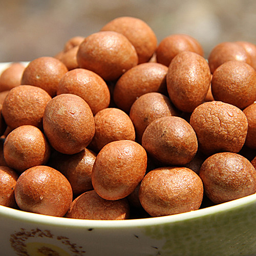 老周家鱼皮花生4包装520g下酒菜怀旧花生酥儿时怀旧食品小包装