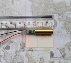 100mW 532nm绿色激光模组 大功率密室逃脱 激光网专用镭射发射头