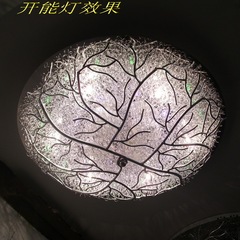 客厅灯具LED吸顶灯大气圆形现代简约餐厅灯温馨卧室灯创意书房灯