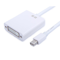 联基Mini Displayport to DVI头 thunderbolt雷电口 mini dp转dvi